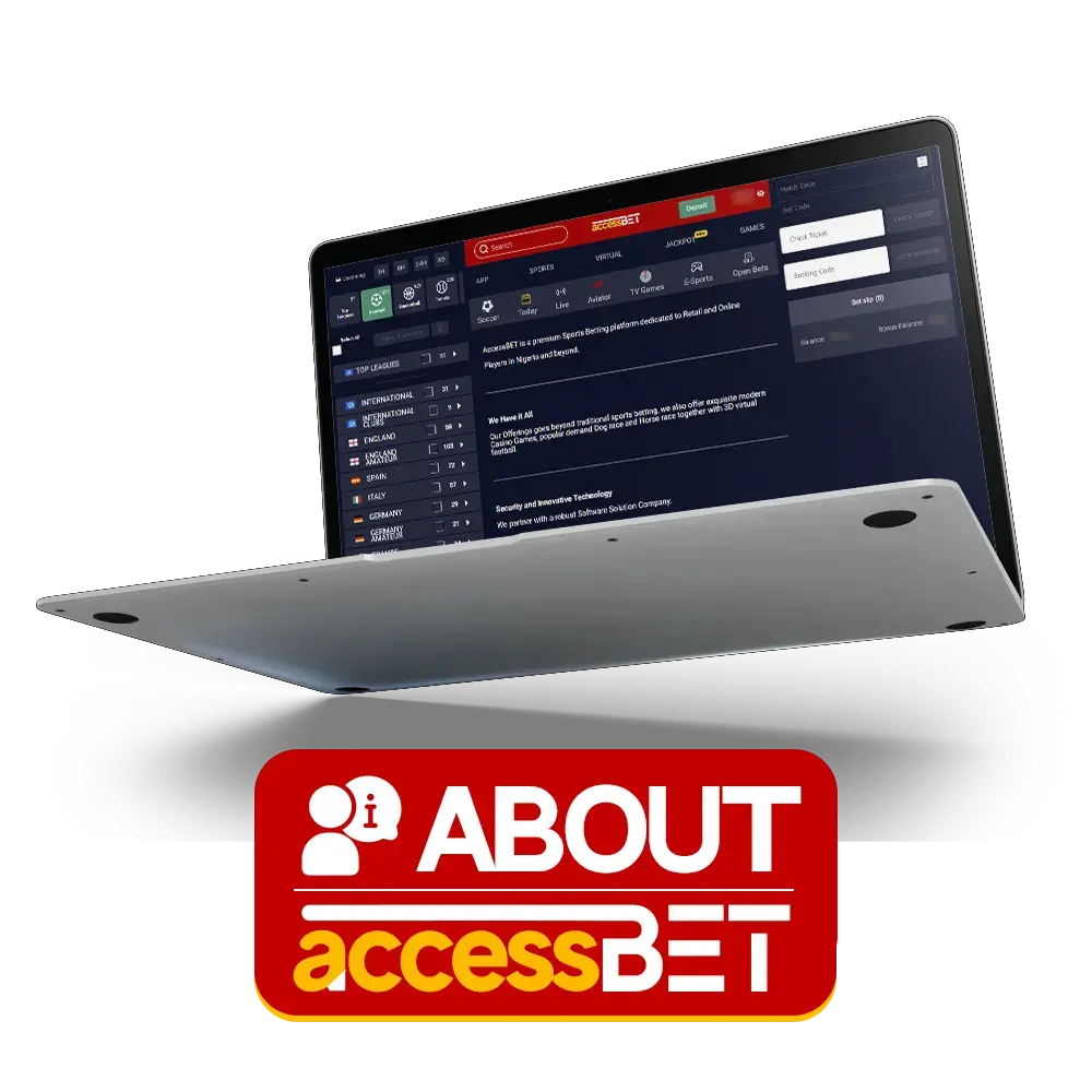 AccessBet is a bookmaker and online casino in Nigeria offering first class sports betting and gambling.