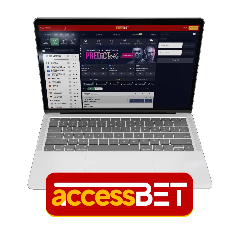 Accessbet is a legal bookmaker and casino in Nigeria.