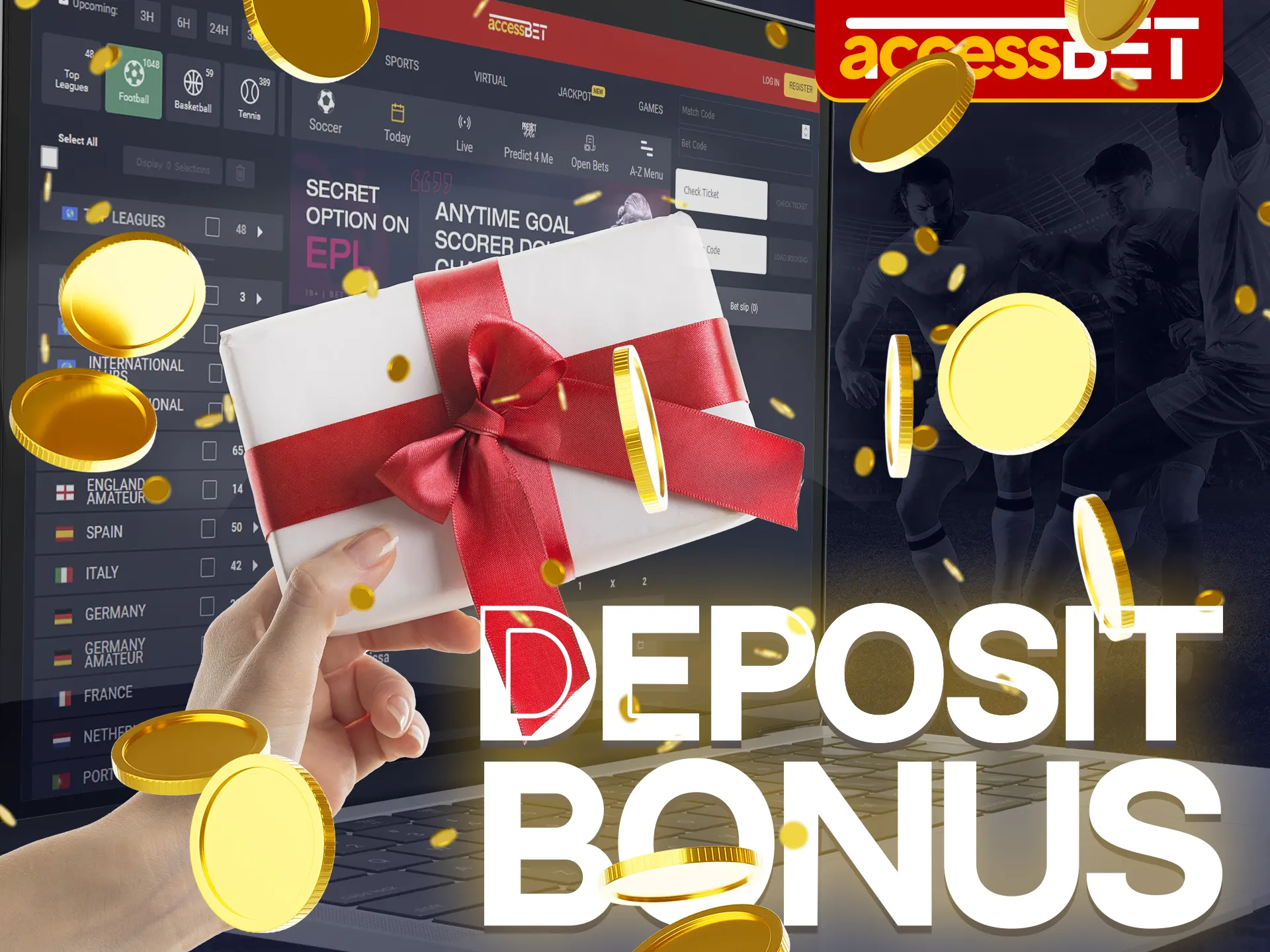 For new AccessBet players from Nigeria, we offer a welcome bonus to start your gaming experience to the best of your ability.