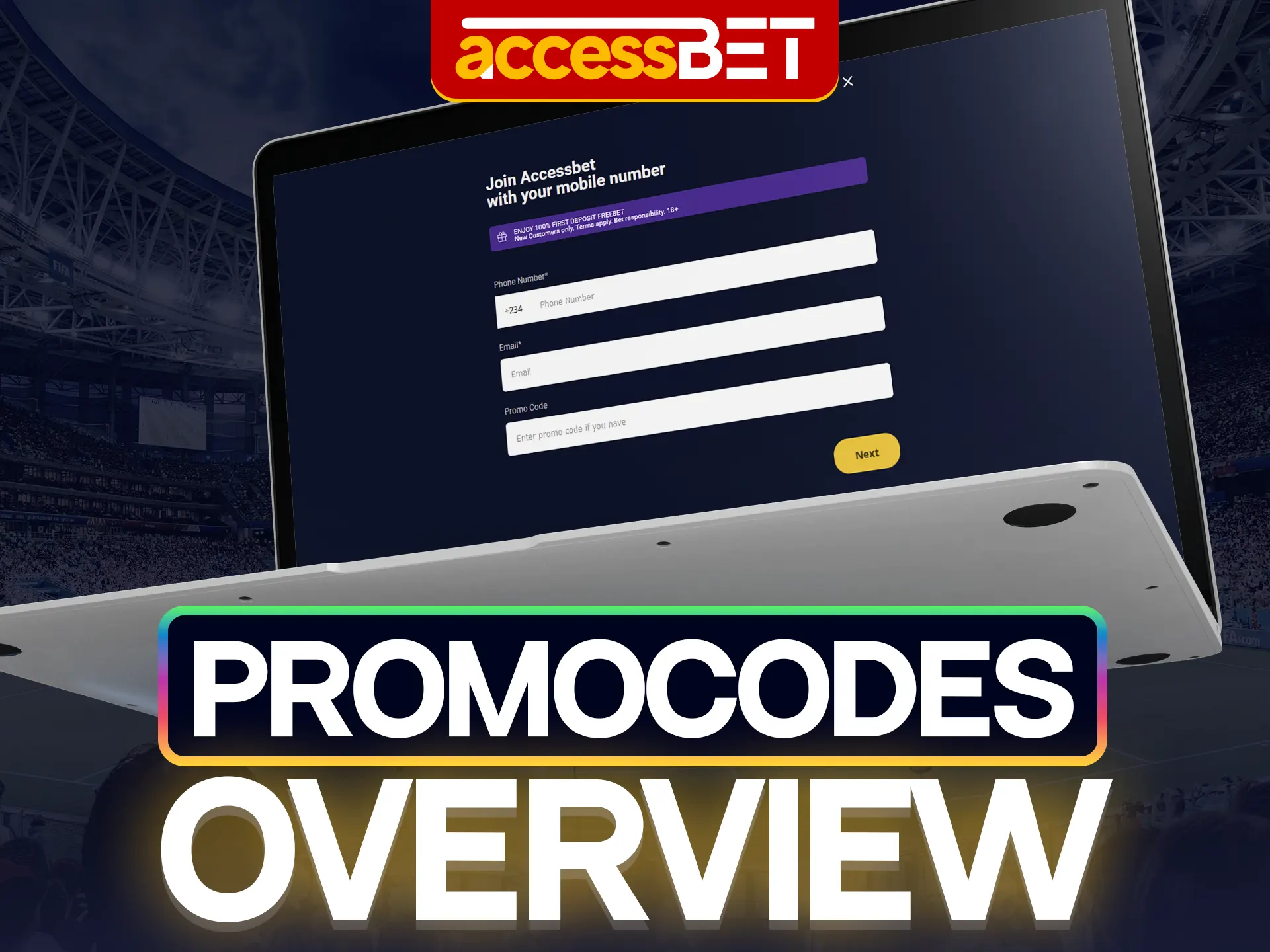 Promo codes are a type of rewards available on AccessBet.