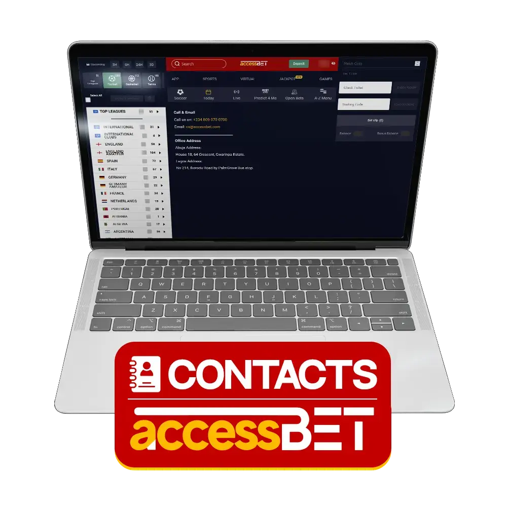 AccessBet considers customers as its top priority and employees are available to answer all questions through various communication channels.