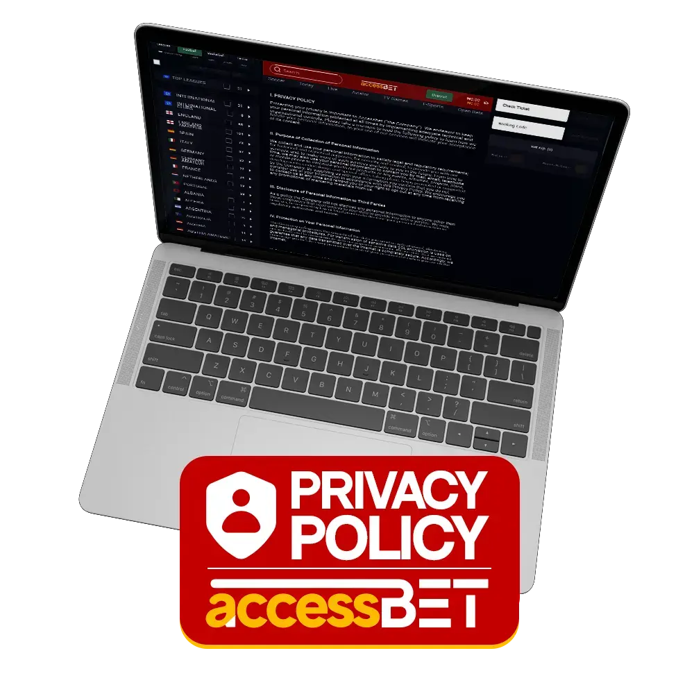 AccessBet is a licensed bookmaker in Nigeria and we pay special attention to data privacy.