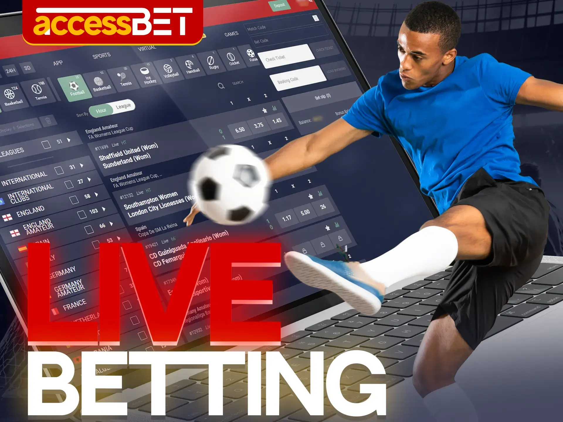 Live streaming is available at the bookmaker so you can enjoy the matches and accurately predict winning matches.